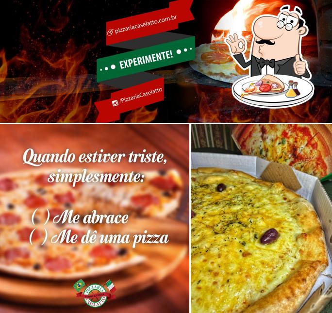 Consiga pizza no Pizzaria Caselatto II