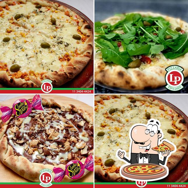 No LP Pizzaria Loko PiZZa, você pode desfrutar de pizza