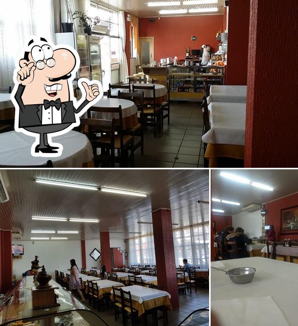 O interior do Carpes Restaurante e Lanchonete - Curitibanos