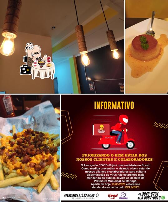 Comida em Tróia Burger
