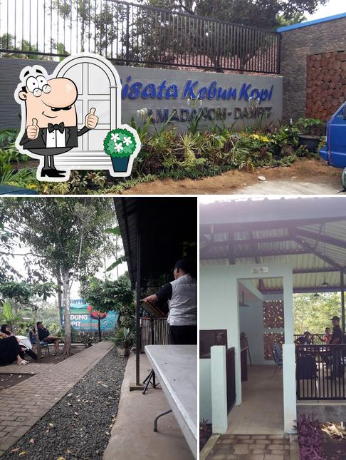 La parte exterior de Ecowisata Kebun Kopi Amadanom