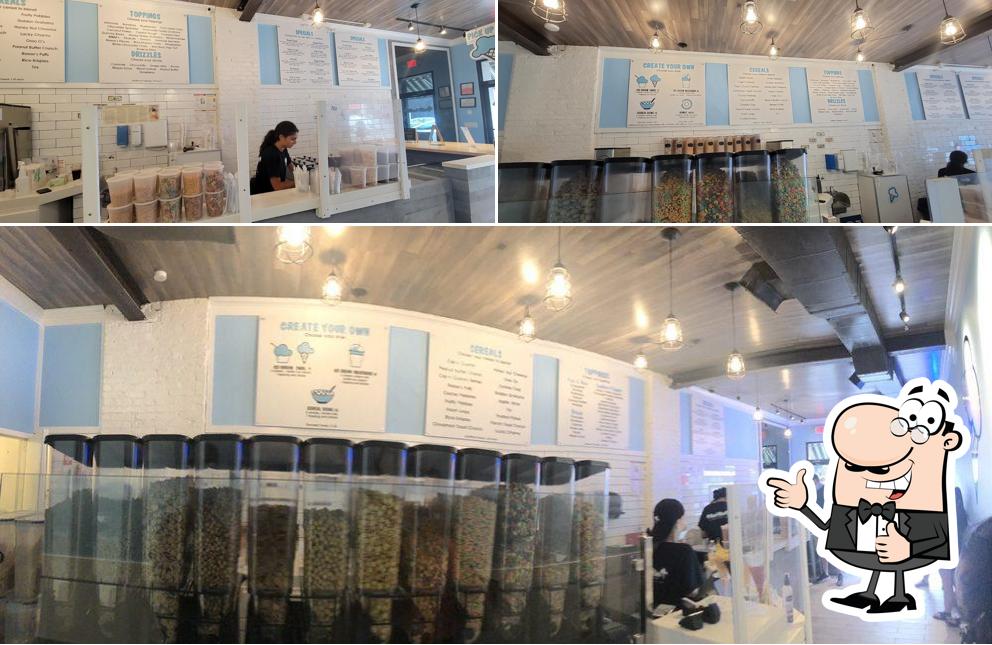 Here's a pic of Cloud Nine Ice Cream & Cereal Bar - Patchogue