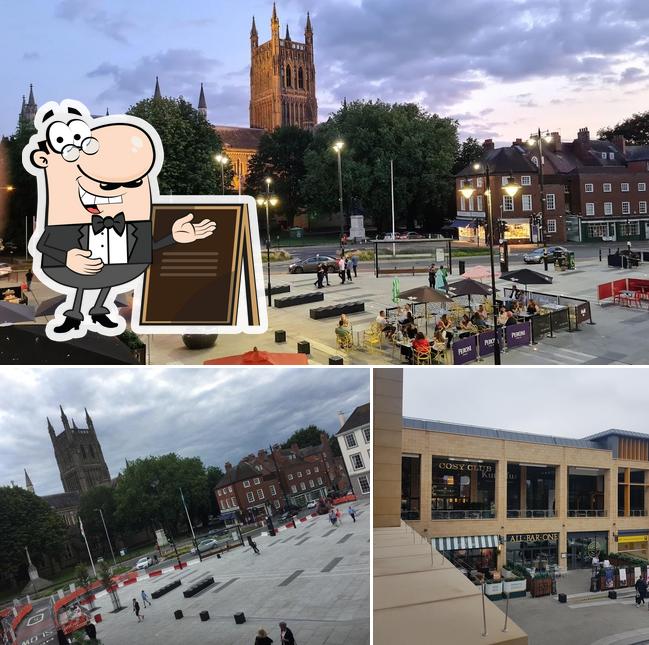 Cosy Club, Worcester Restaurant menu, prices and reviews