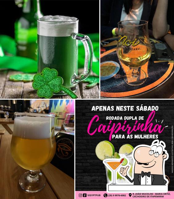 Peça uma bebida do menu