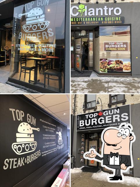 Découvrez l'intérieur de top Gun burger