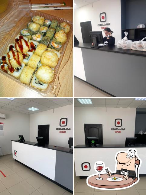 Estas son las fotografías que hay de comida y interior en Soc sushi