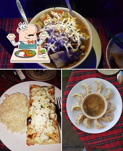 Food at Tyagis Roof Top Restaurant