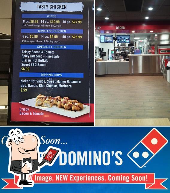 Here's a picture of Domino's Pizza