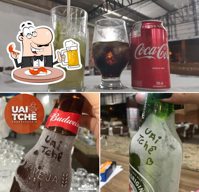 Desfute uma tulipa de cerveja leve ou escura