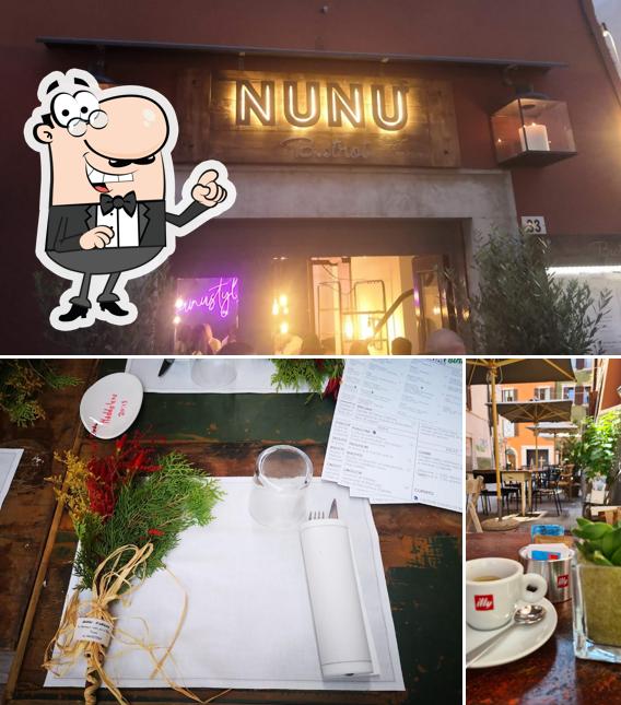 Gli interni di Nunu’s Bistrot