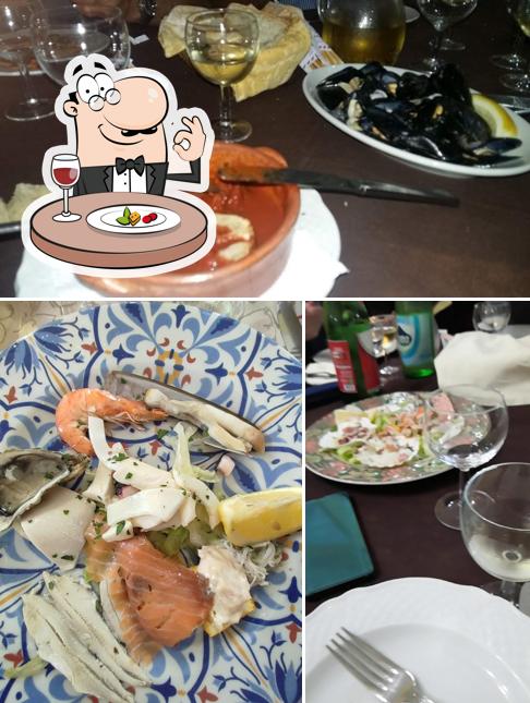 Questa è la foto che raffigura la cibo e vino di Ristorante La Paranza