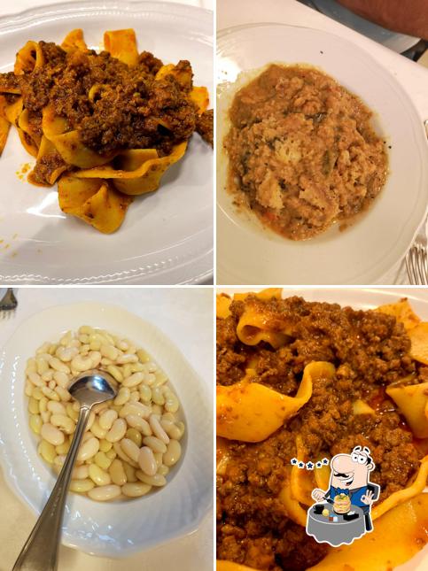 Platti al Antica Trattoria Sanesi
