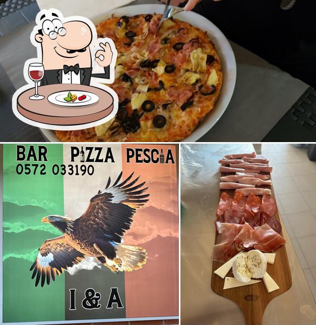 Essen im Bar Pizza Pescia I&A