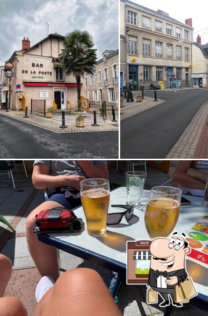 La photo de la extérieur et bière concernant Bar brasserie de la poste