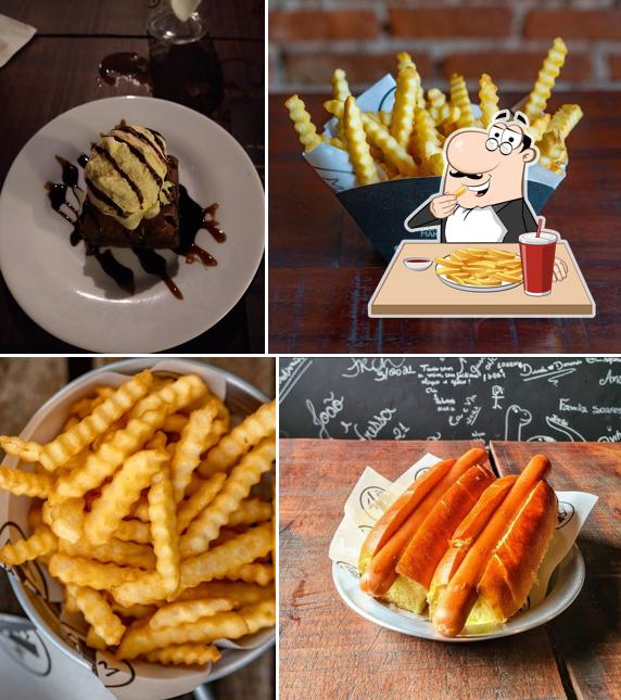 Batata frita em Burger Makers