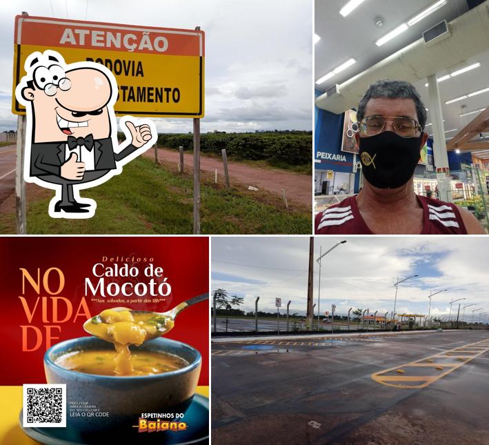 Here's a picture of Espetinho do Baiano