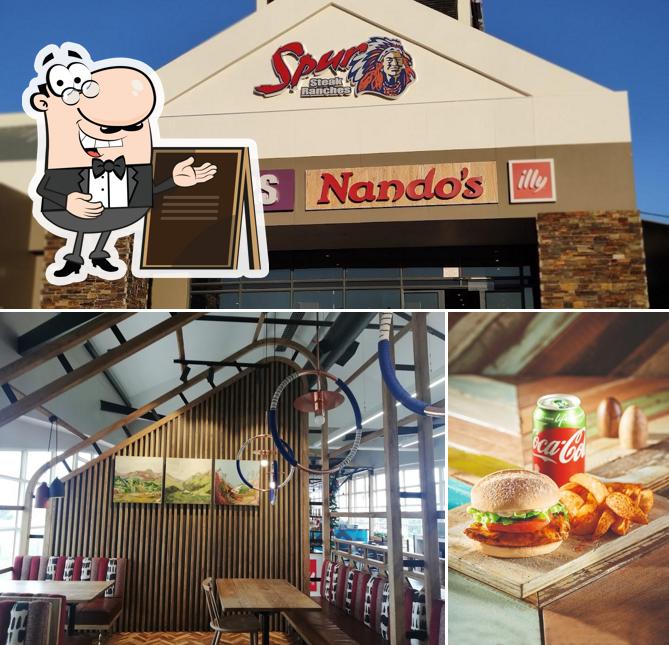 L'extérieur de Nando's N1 Petroport