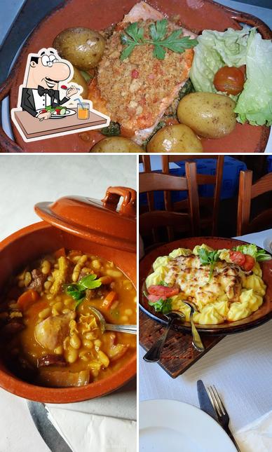 Food at Restaurante Sabores de Prata