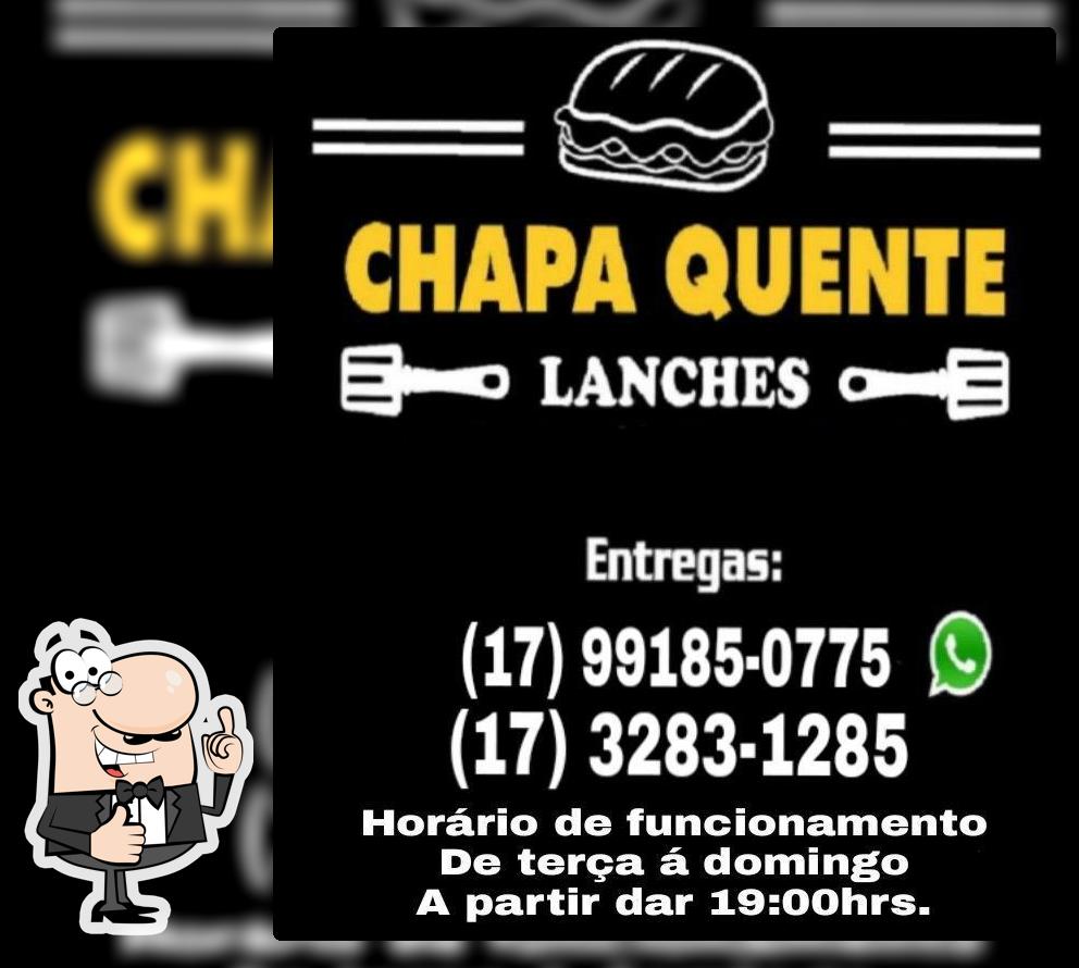 Chapa Quente Hambúrgueria e Pizzaria Jaci SP