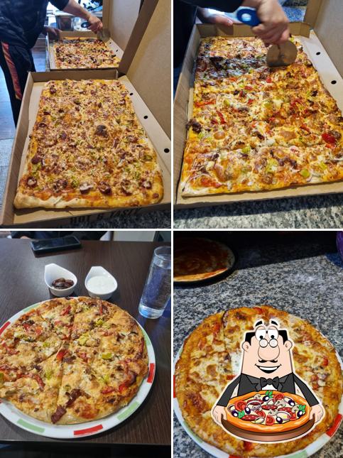 Pick pizza at Dino Döner Pizzeria 2