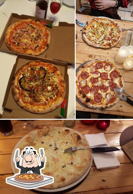 Choisissez des pizzas à Pizzeria Lou Pitchoun