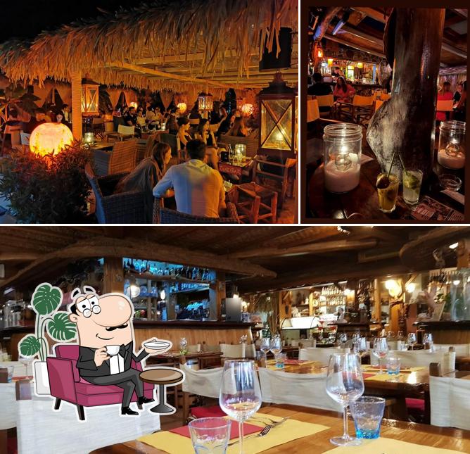 Dai un'occhiata agli interni di Zanzibar Versilia cocktail bar