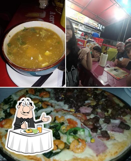 Comida em Pizzaria e Restaurante D'Gustar