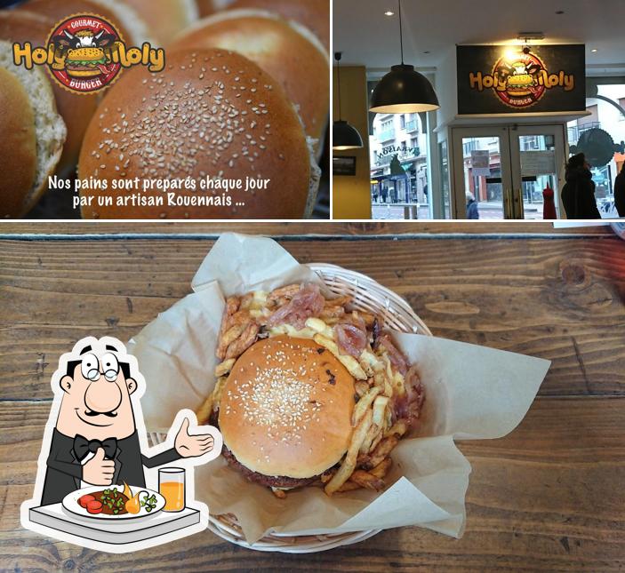 L’image de la nourriture et intérieur de Holy Moly Gourmet Burger Rouen’s