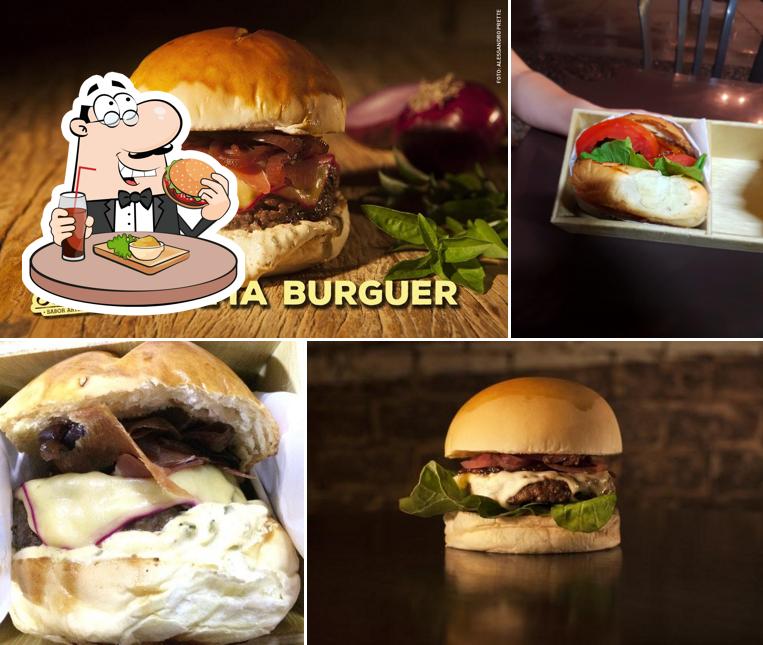 Гамбургеры из "Sr Malte GastroBar e Hamburgueria" придутся по вкусу любому гурману