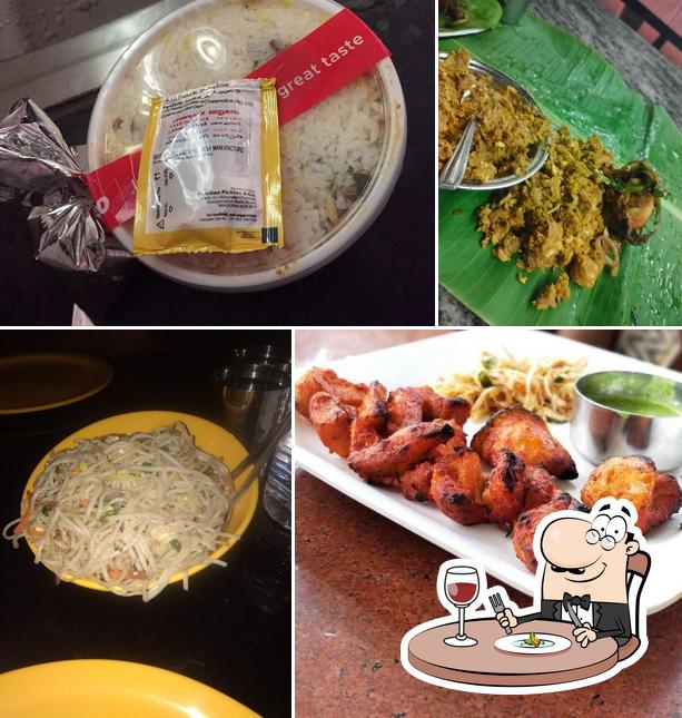 Food at Green Leaf Restaurant