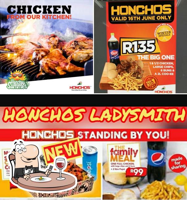 Honchos Ladysmith restaurant, Ladysmith, 25 Queen St - Restaurant menu ...