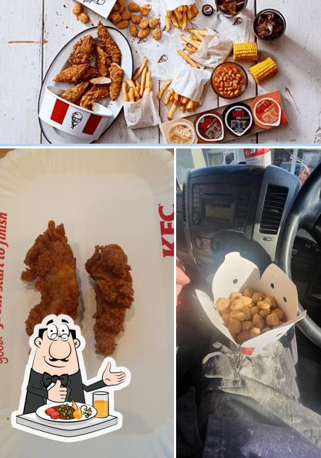 Food at KFC Leeds - Hunslet Green Retail Centre