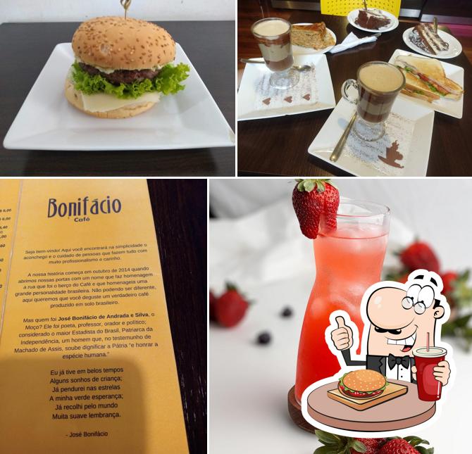 Consiga um hambúrguer no Bonifácio Café