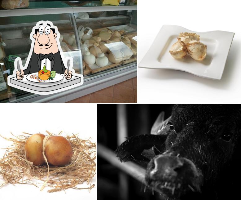 Cibo al Caseificio La Cilentana