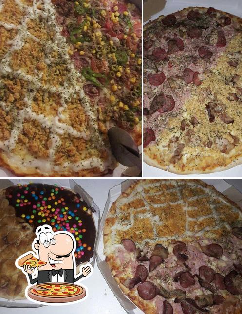 Experimente pizza no Pizzaria DI LEVE