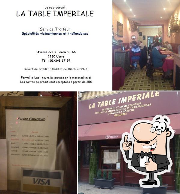 Voici une image de La Table Impériale