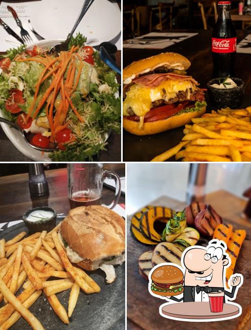 Hambúrguer em Shack Steakhouse