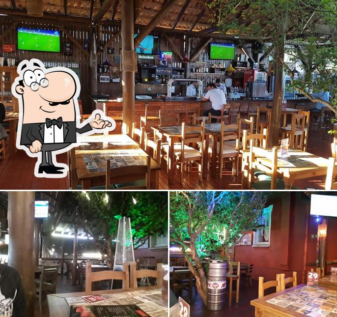 O interior do Escritório Sport Bar