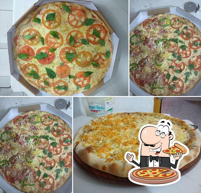 Experimente diversos variedades de pizza