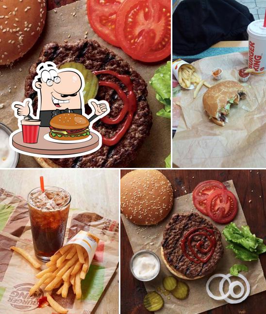 Hamburger at Burger King