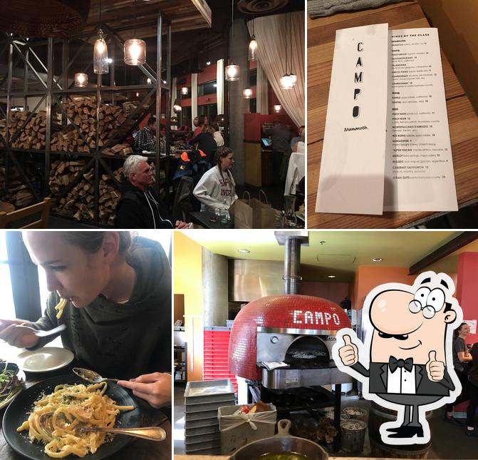 Menu of Campo Mammoth restaurant, Mammoth Lakes reviews and ratings