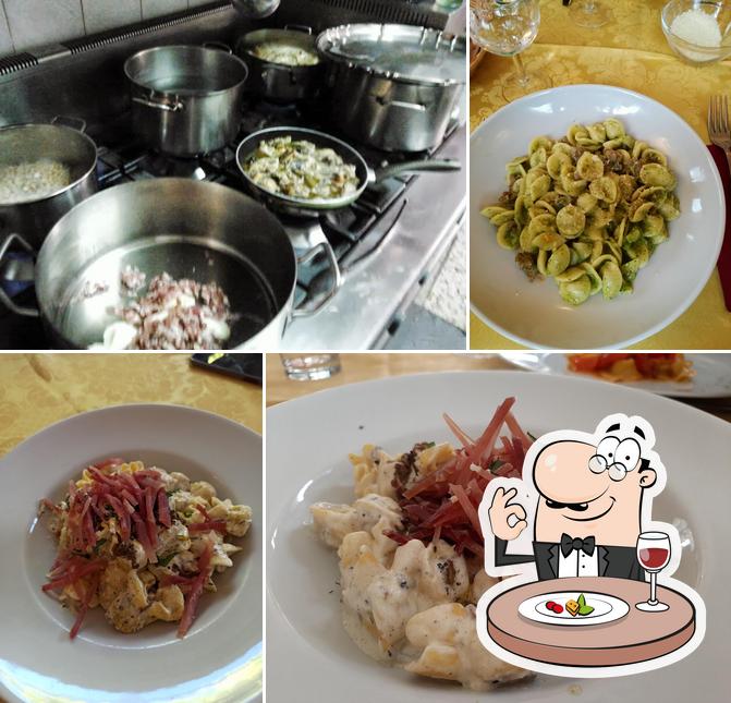 Cibo al Ristorante Fichetto - Pensione e Bar