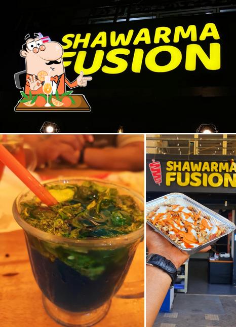 Shawarma Fusion serves alcohol