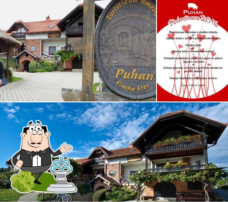 Gli esterni di Turistična kmetija Puhan
