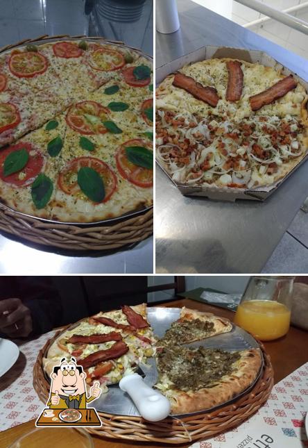No Etruria Pizzeria, você pode provar pizza