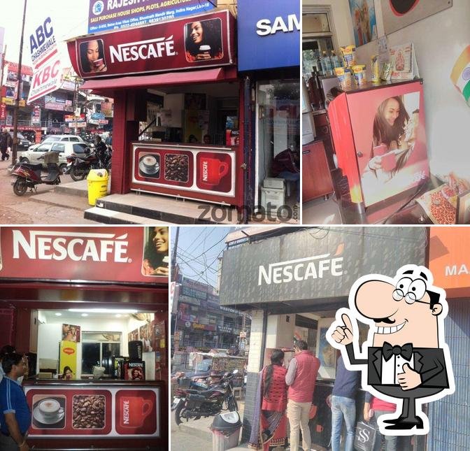 Look at the pic of Nescafe