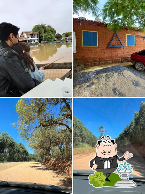 Veja imagens do exterior do Delícias da Roça
