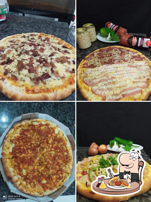 Peça pizza no Léo pizzaria