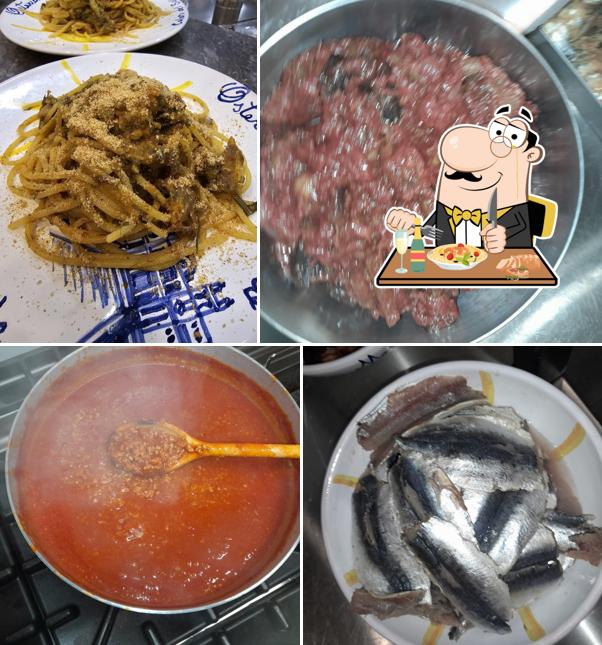 Platti al Osteria Mondello