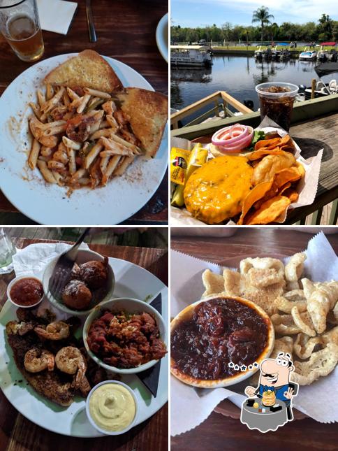 Food at Swamp House Riverfront Grill